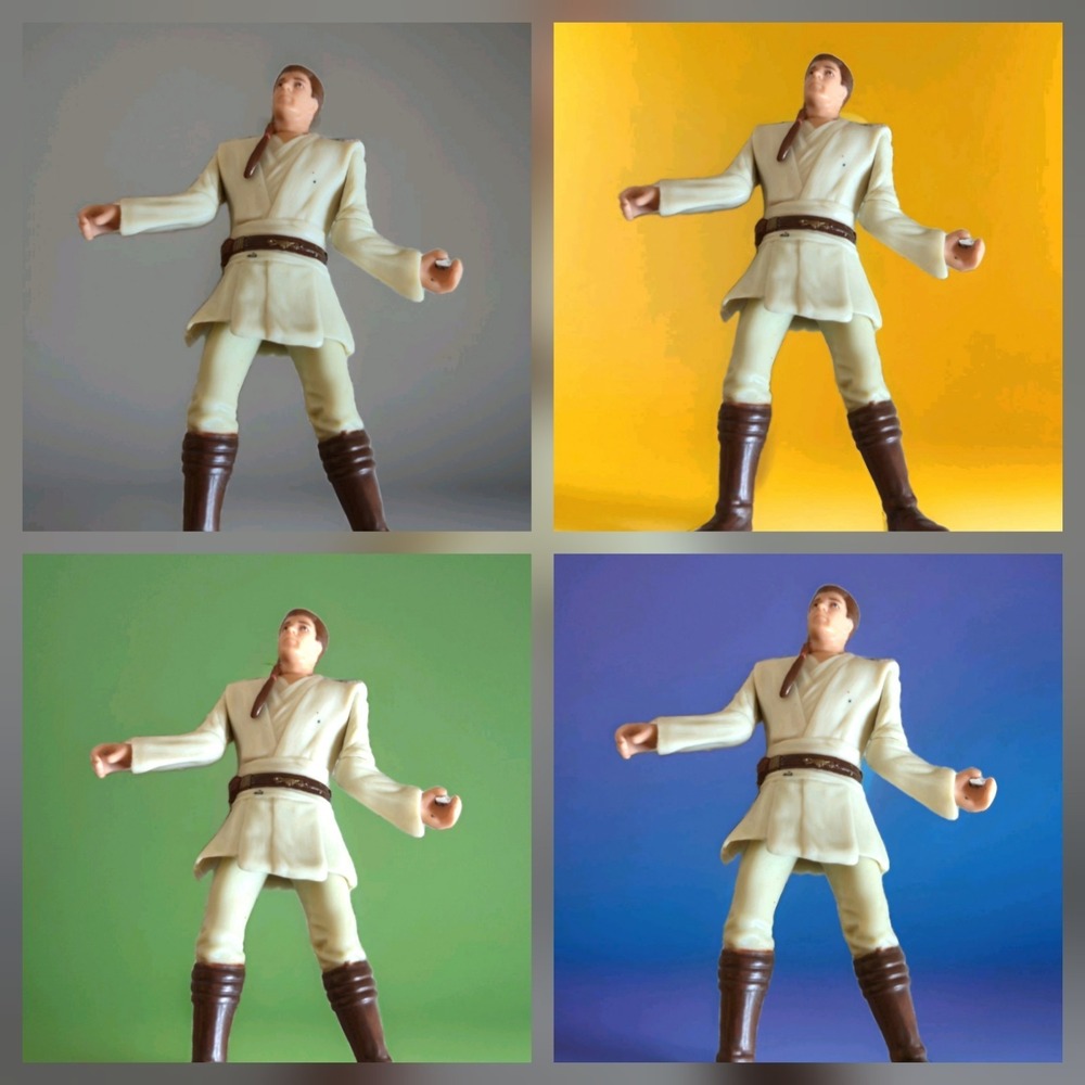 Star Wars Obi‑Wan Kenobi Padawan – Kenner 1999 – Vintage 4" Figure – TPM Jedi